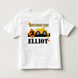 キッズまたは幼児建築誕生日ラグランシャツ トドラーTシャツ