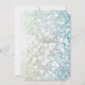 キッズアイススケートで滑るクリスマスパーティー招待状 招待状 (裏面)