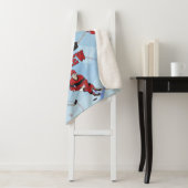 キッズアイスパーソナライズされたホッケー選手 シェルパブランケット (インサイチュ)