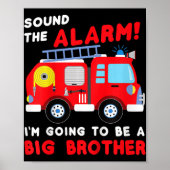 キッズアイムは兄弟消防車のベビーになる ポスター (正面)