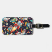 キッズアウタースペース ラゲッジタグ (正面横)