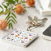 キッズアウタースペース&宇宙飛行士パターン キーホルダー (側面)