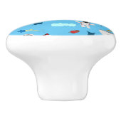 キッズアウタースペース&宇宙飛行士パターン セラミックノブ (側面)