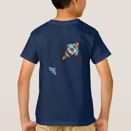 キッズアウタースペース Tシャツ (裏面)