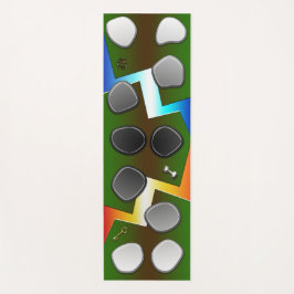 キッズアクティブアドベンチャーゲームホップスコッチ ヨガマット