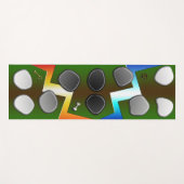 キッズアクティブアドベンチャーゲームホップスコッチ ヨガマット (正面(横))