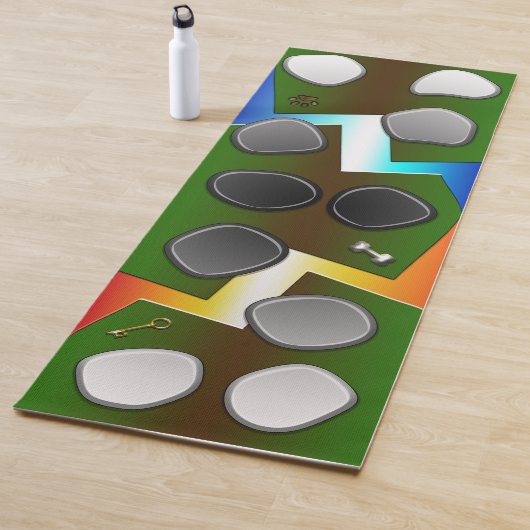 キッズアクティブアドベンチャーゲームホップスコッチ ヨガマット (インサイチュ)