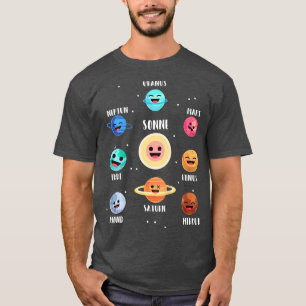 キッズアソット宇宙惑星銀河系宇宙太陽のSy Tシャツ