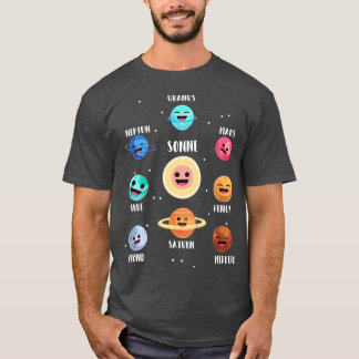 キッズアソット宇宙惑星銀河系宇宙太陽のSy Tシャツ