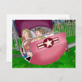 キッズアットカーニバルアお洒落ート ポストカード (正面/裏面)