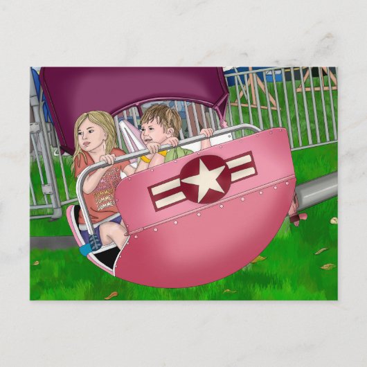 キッズアットカーニバルアお洒落ート ポストカード (正面)