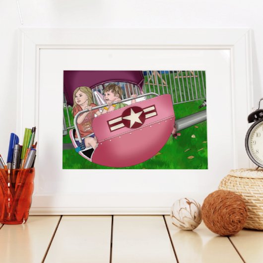 キッズアットザカーニバルアお洒落ート ポスター