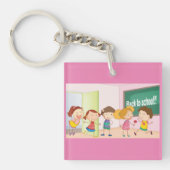 キッズアットスクールキーチェーン キーホルダー (正面)