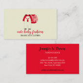 キッズアパレルドゥラベビーウェア 名刺 (正面/裏面)