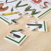 キッズアルファベットパズル教育的かわいいABC ジグソーパズル (側面)