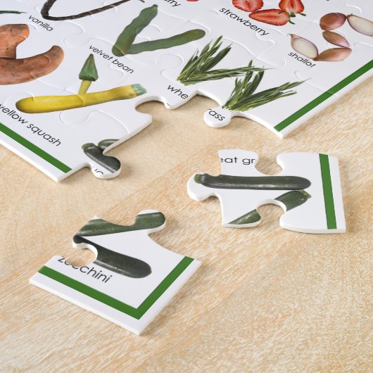 キッズアルファベットパズル教育的かわいいABC ジグソーパズル (側面)