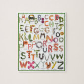 キッズアルファベットパズル教育的かわいいABC ジグソーパズル (縦)