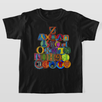 キッズアルファベットTシャツ Tシャツ