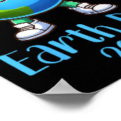 キッズアースの日ダビング惑星の地球気候変動 ポスター (角)