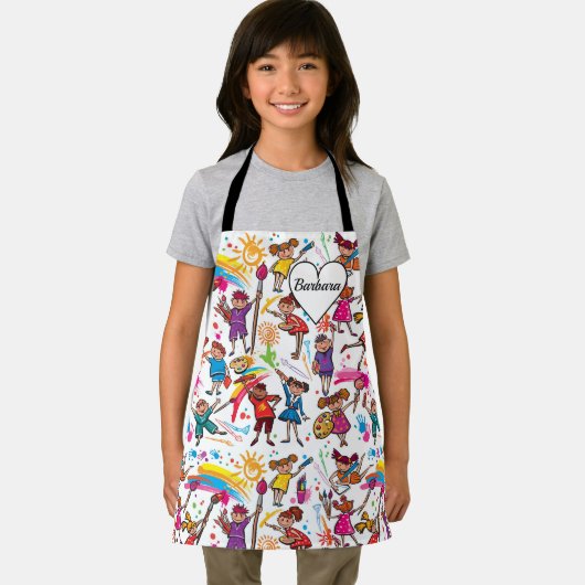キッズアーティストカスタマイズ エプロン (インサイチュ)