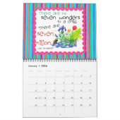 キッズアートカレンダー カレンダー (1月 2026)