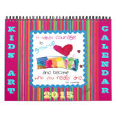 キッズアートカレンダー カレンダー (カバー)