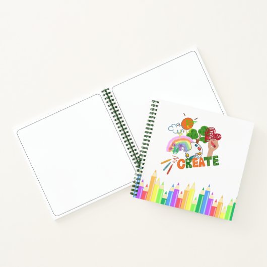 キッズアートブック ノートブック (内部)