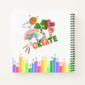 キッズアートブック ノートブック (裏面)