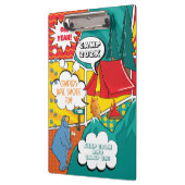 キッズアートポップ・アートのサマーキャンプ クリップボード (左)