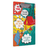 キッズアートポップ・アートのサマーキャンプ クリップボード (右)