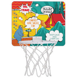 キッズアートポップ・アートのサマーキャンプ ミニバスケットボールゴール