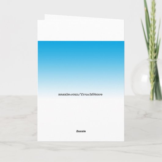 キッズイエローディガーカスタム4th誕生日 カード (裏面)