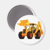 キッズイエローディガー マグネット (正面/裏面)