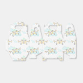 キッズイエロー航空飛んでいる誕生日 フェイバーボックス (折り畳みなし)