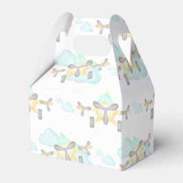 キッズイエロー航空飛んでいる誕生日 フェイバーボックス