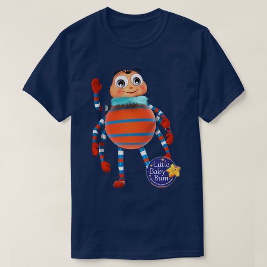 キッズイッツィビッツィスパイダーリトルベビーバム Tシャツ (デザイン正面)
