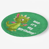 キッズイットは私の誕生日 ペーパープレート (アングル)