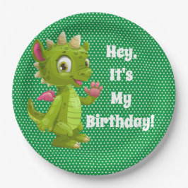 キッズイットは私の誕生日 ペーパープレート