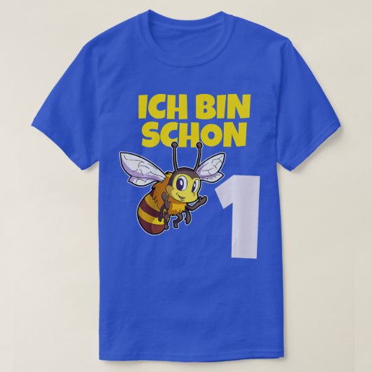 キッズイムすでに1歳のビーハニー Tシャツ (デザイン正面)