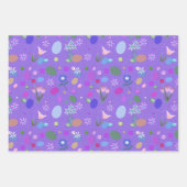 キッズイースターおもしろい ラッピングペーパーシート (正面)