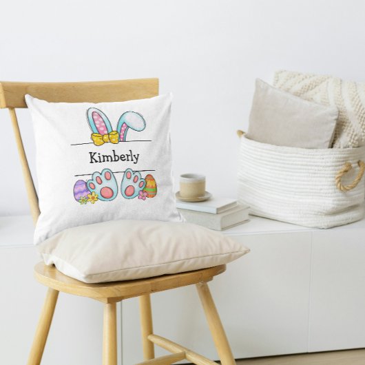 キッズイースターパーソナライズされた クッション