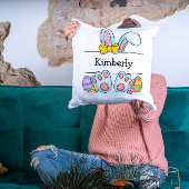 キッズイースターパーソナライズされた クッション