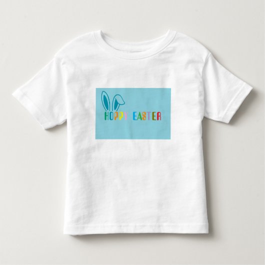 キッズイースターTシャツ – おもしろい&フェスティバルデザイン トドラーTシャツ (正面)