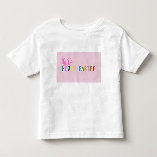 キッズイースターTシャツ – おもしろい&フェスティバルデザイン トドラーTシャツ (正面)