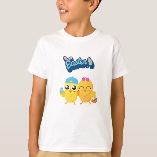 キッズイースターTシャツ Tシャツ (正面)