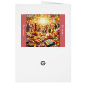 キッズイードカード – Eid Mubarak Little Star (裏面)