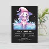 キッズウお洒落ィザード誕生日 招待状 (スタンド正面)