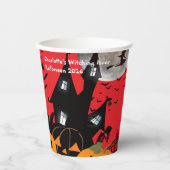 キッズウィッチングアワーハローウィンパーティ紙カップ 紙コップ (正面)