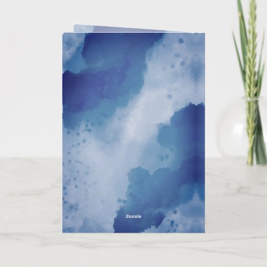 キッズウィッ10代のチガールガートゥーンガートゥーンウォーター誕生日 カード (裏面)