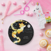 キッズウッドランドキツネ誕生日 ペーパープレート (パーティー)